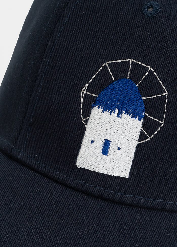 Mykonos windmill navy blue - Image 3