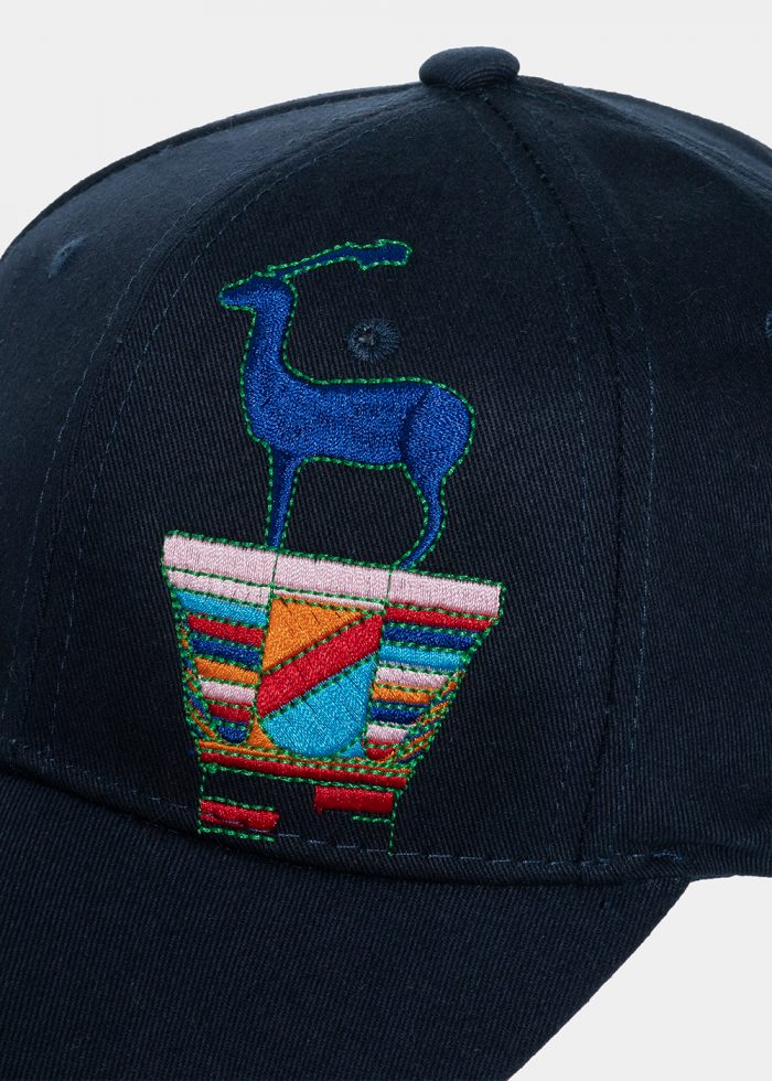 Rhodes deer navy blue - Image 3