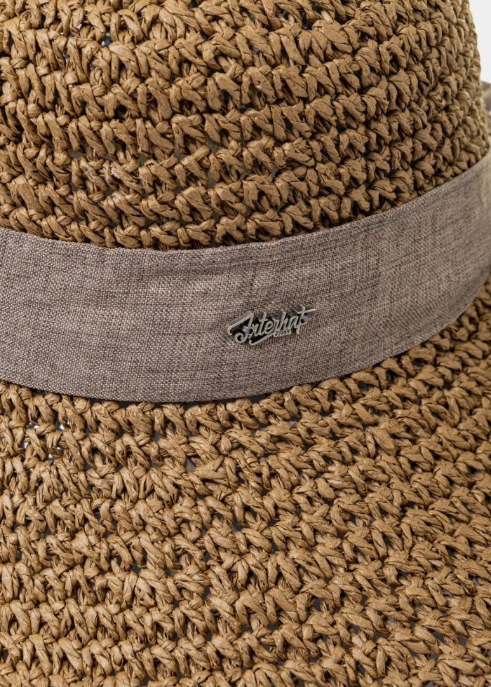 Dark Brown Hand Knitted Hat - Image 3