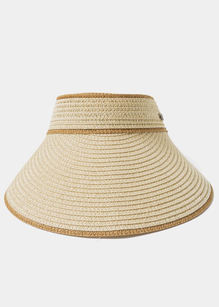 Beige Headband w/ Brown Outline - Image 3