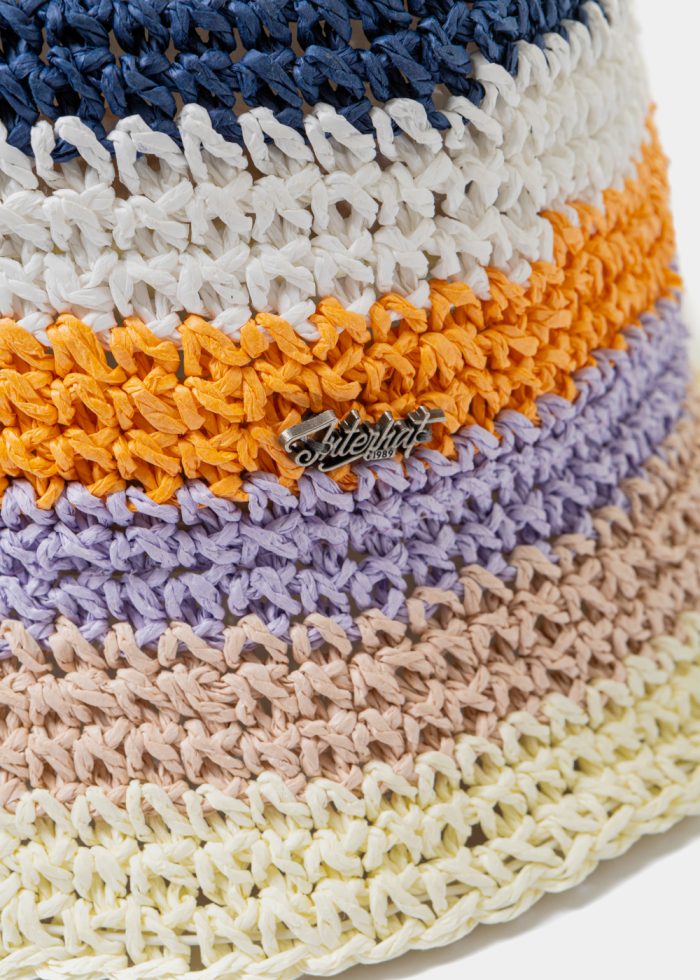 Colorful Κnitted Bucket Style Hat - Image 3
