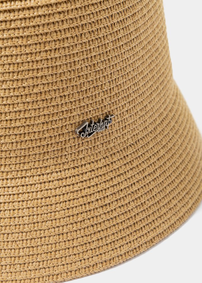 Brown Bucket Style Hat - Image 3