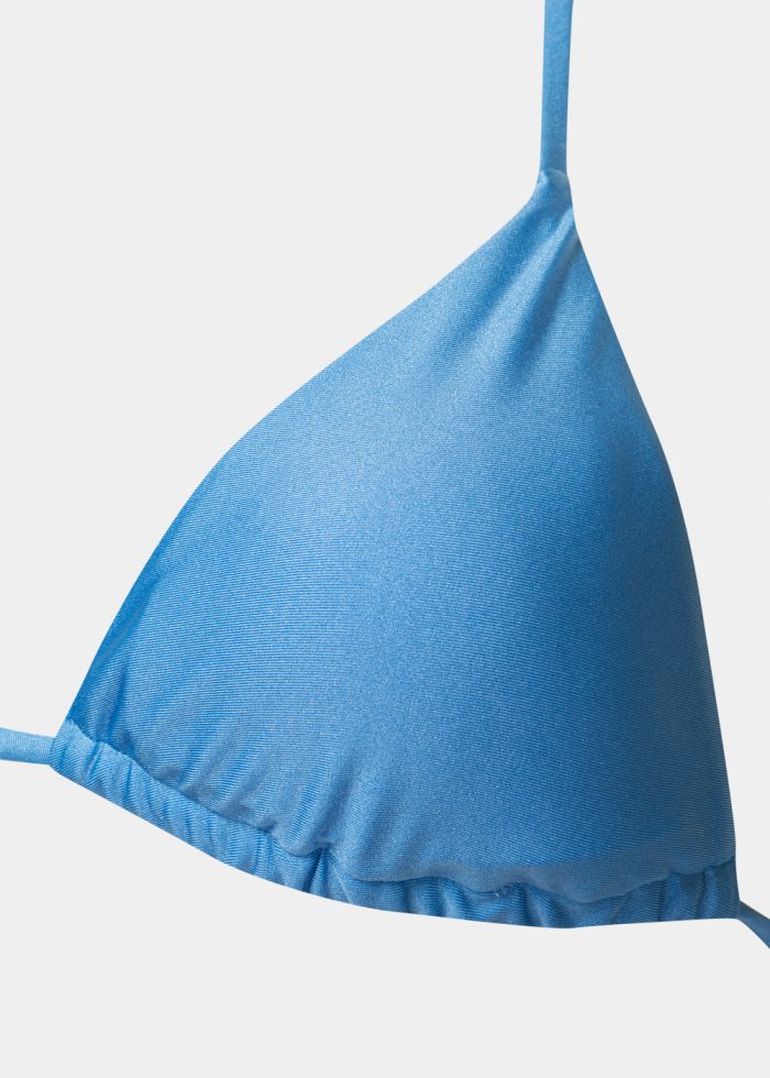 Cuba Bikini Top - Light Blue Dacron - Image 2