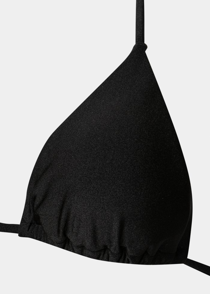 Cuba Bikini Top - Black Dacron - Image 2