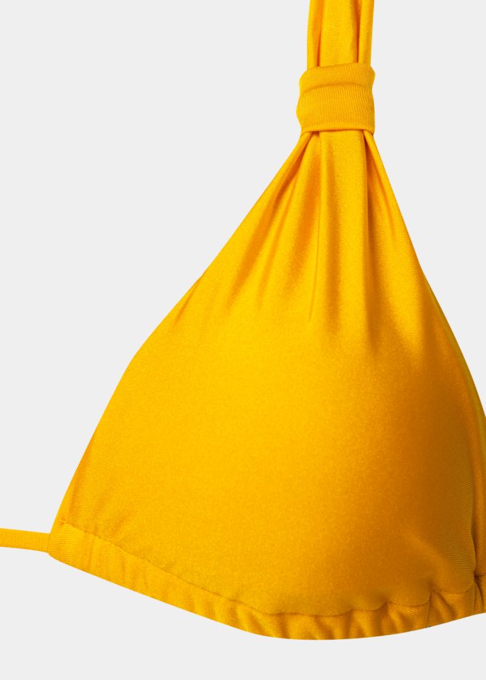 Azores Bikini Top - Orange Dacron - Image 2