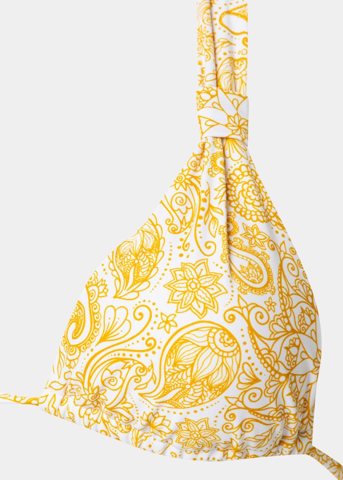 Azores Bikini Top - Paisley Dacron - Image 2