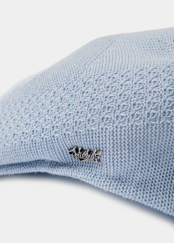 Light Blue Bamboo Men's Cap - Image 4