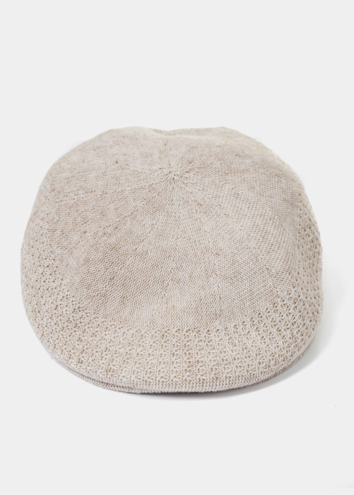 Beige Bamboo Men's Cap - Image 3