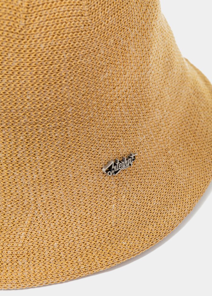 Brown Knitted Bucket Style Hat 2 - Image 3