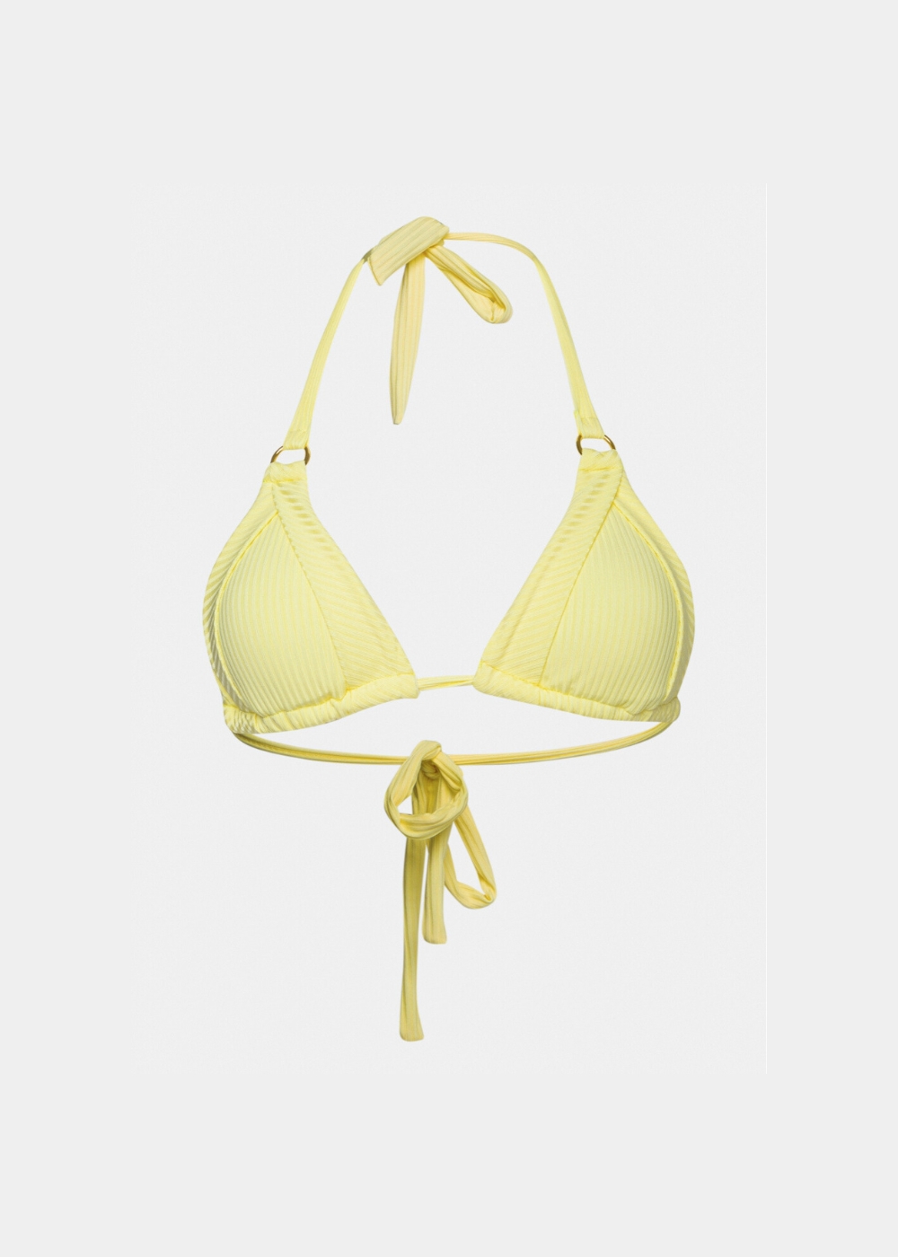Capri Bikini Top - Yellow Rib Capri Bikini Top - Yellow Rib - Image 1