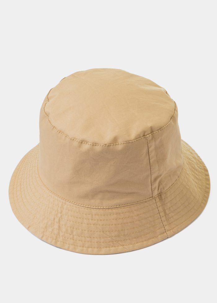 Double-Faced Bucket Hat Lemons Pattern & Beige - Image 2
