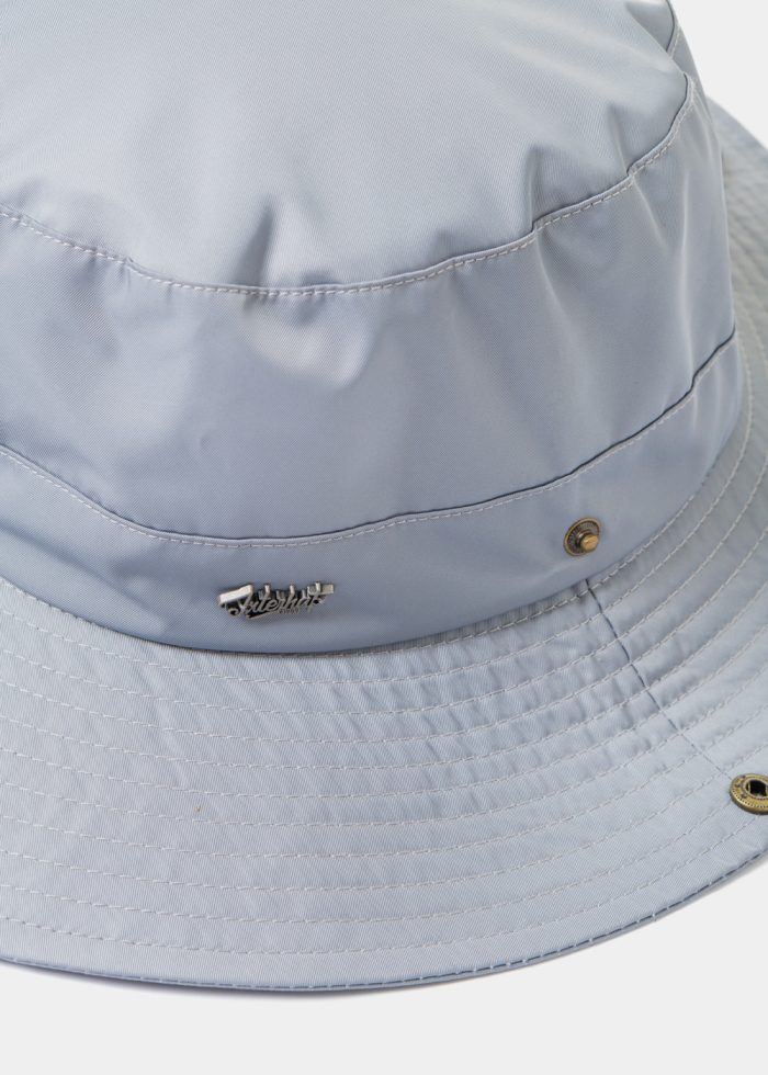 Light Blue Active Bucket Hat w/ Side Buttons - Image 3