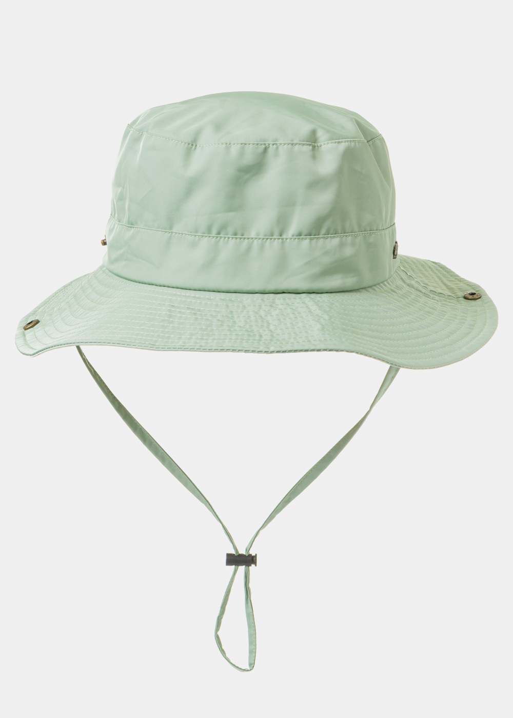 Green Active Bucket Hat w/ Side Buttons Green Active Bucket Hat w/ Side Buttons - Image 1