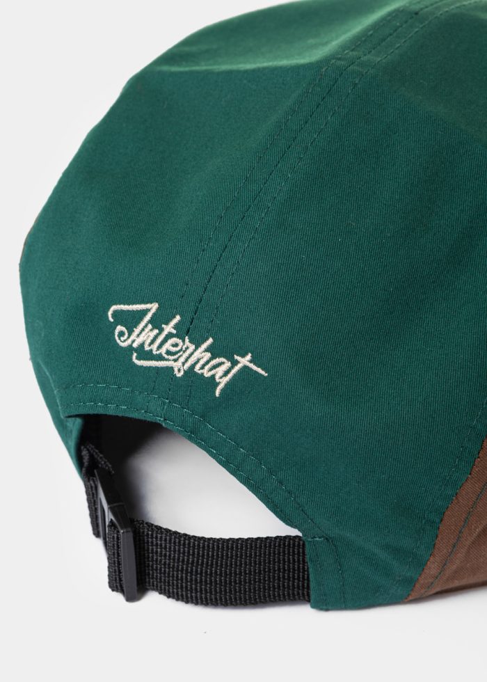 Multicolor Cotton Camper Cap - Green - Image 3