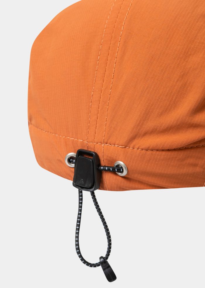 Orange Camper Cap w/ Side Pocket - Image 3