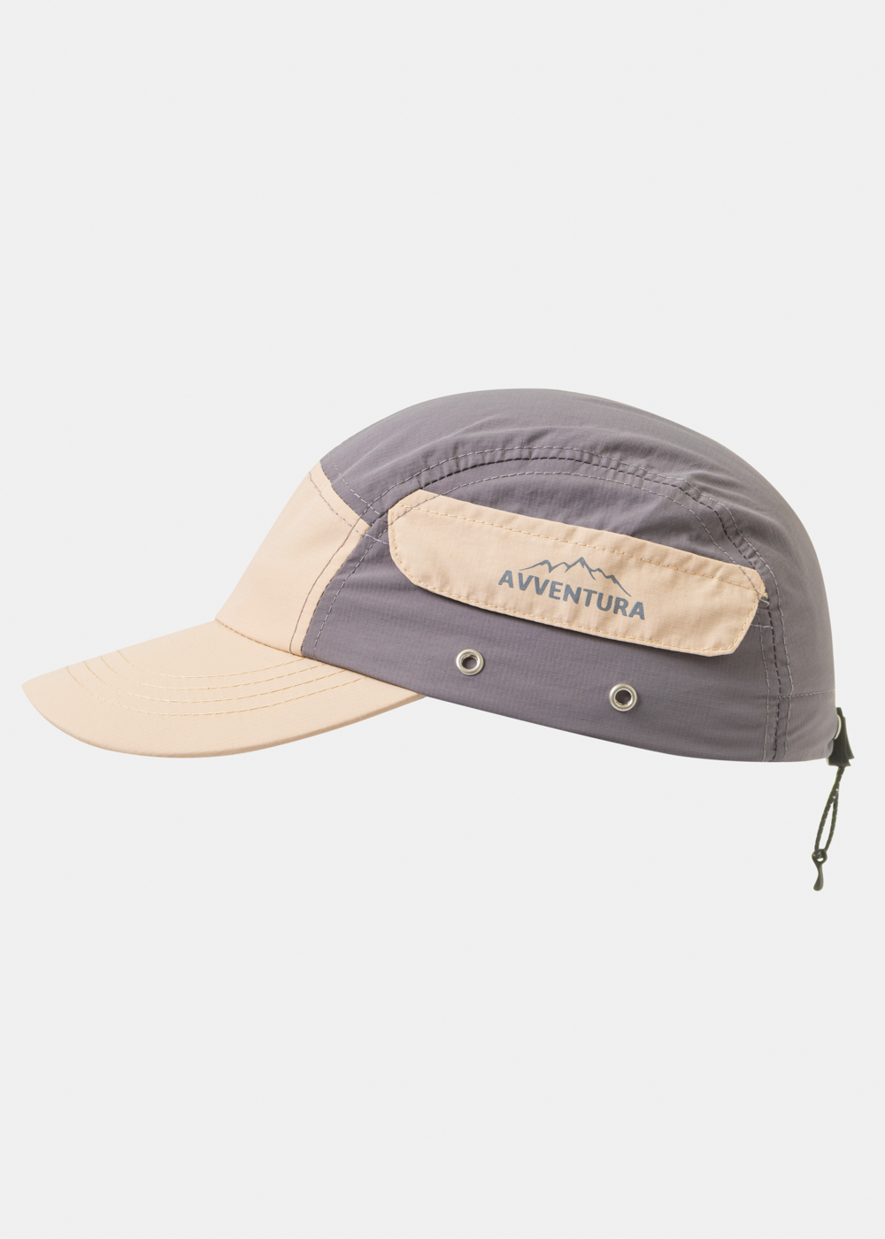 Grey Camper Cap w/ Side Pocket Grey Camper Cap w/ Side Pocket - Image 1