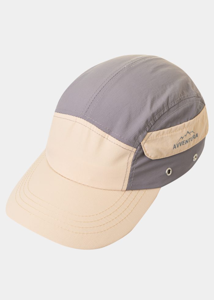 Grey Camper Cap w/ Side Pocket - Image 2
