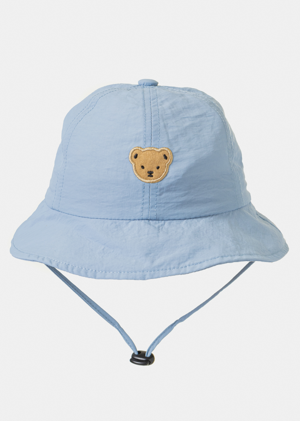 Light Blue Kids Bucket Hat w/ Teddy Bear Light Blue Kids Bucket Hat w/ Teddy Bear - Image 1