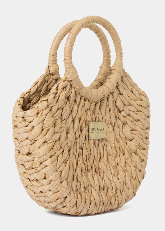 Brown Mini Knitted Bag - Image 3