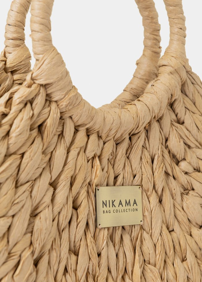 Brown Mini Knitted Bag - Image 4