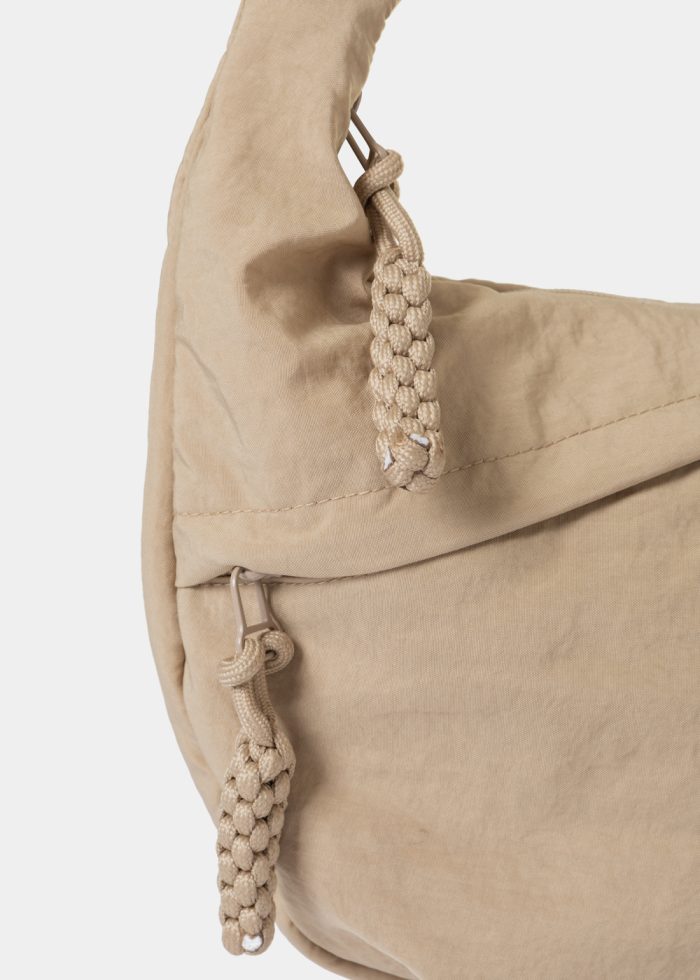 Beige Muti-Pocket Crossbody Technical Bag - Image 3
