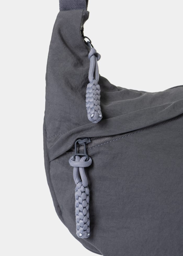 Grey Muti-Pocket Crossbody Technical Bag - Image 3
