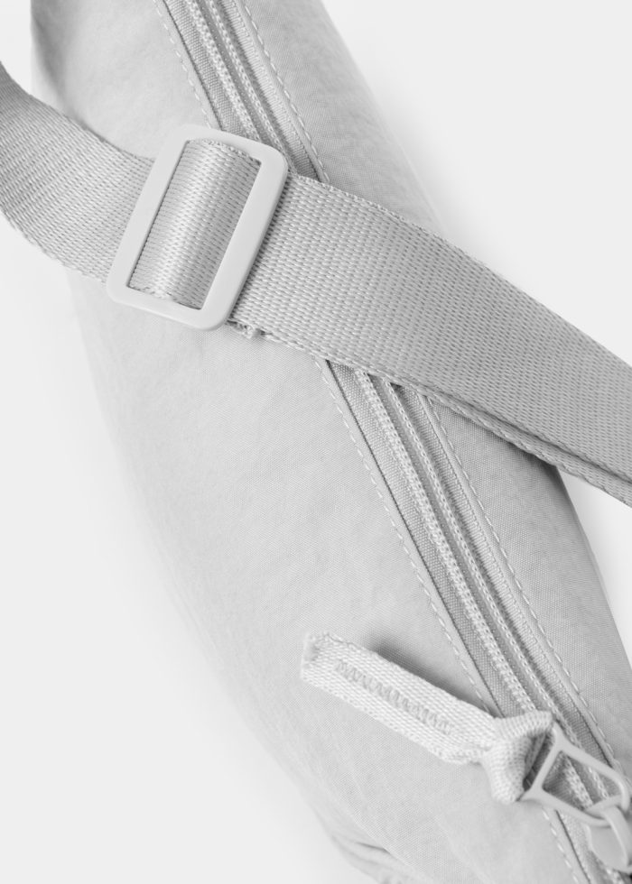 Light Grey Crossbody Technical Bag - Image 3