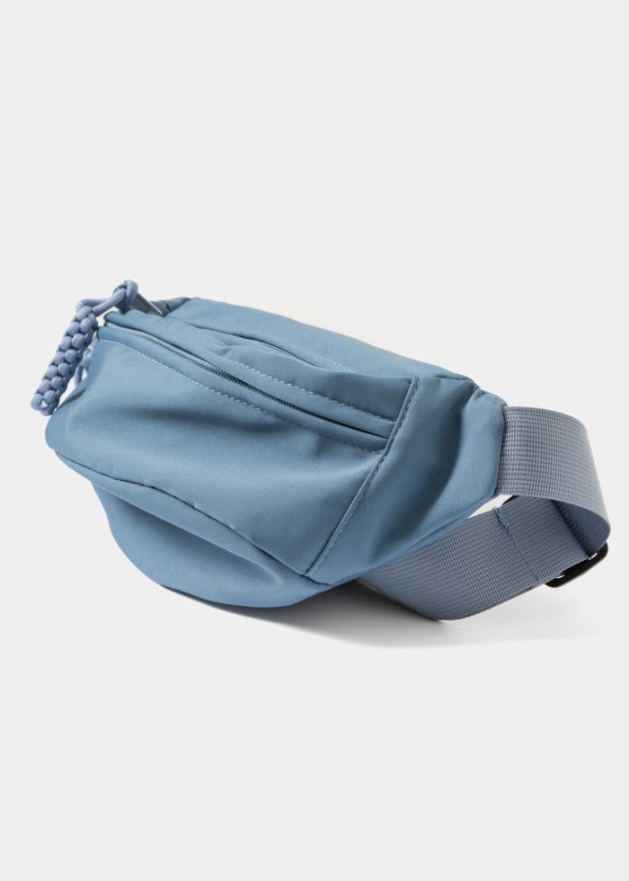 Blue Multi-Pocket Belt Bag - Image 2