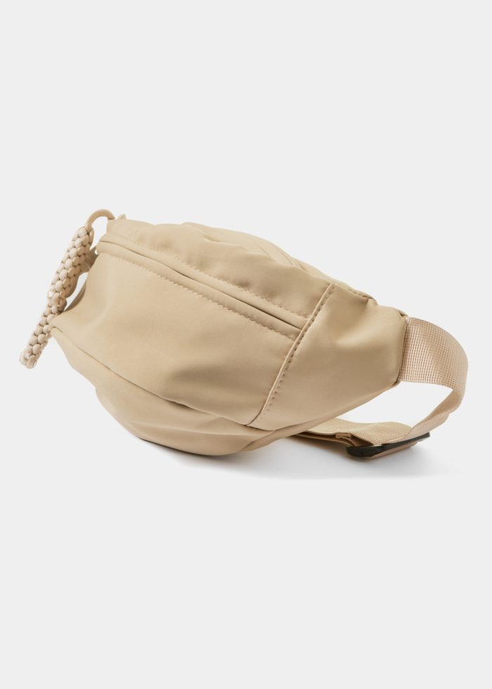 Beige Multi-Pocket Belt Bag - Image 2