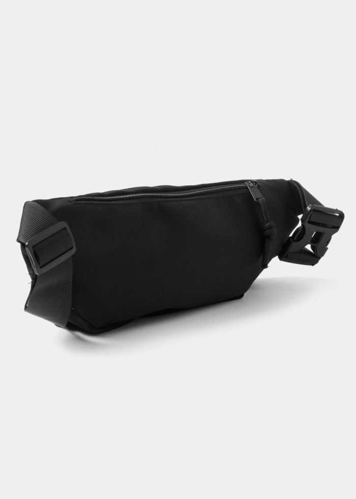 Black Multi-Pocket Belt Bag - Image 3