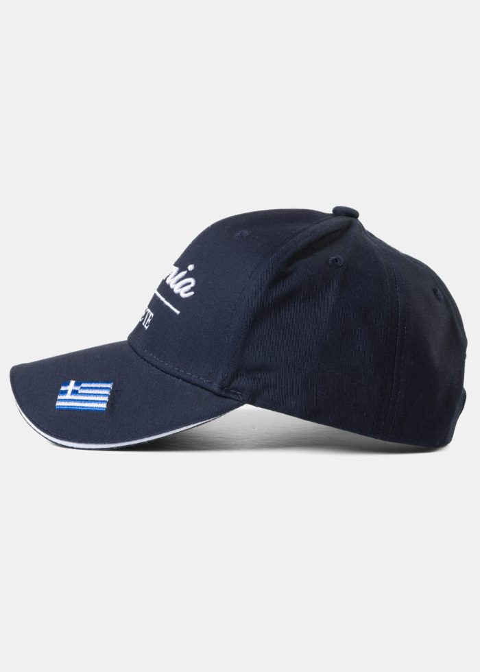 Chania Navy Blue w/ Greek Flag - Image 2