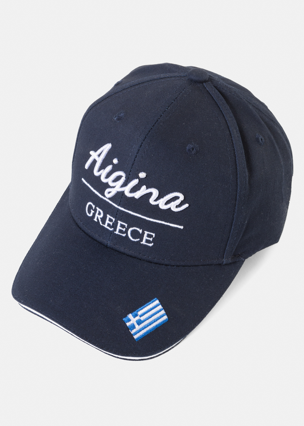 Aegina Navy Blue w/ Greek Flag Aegina Navy Blue w/ Greek Flag - Image 1