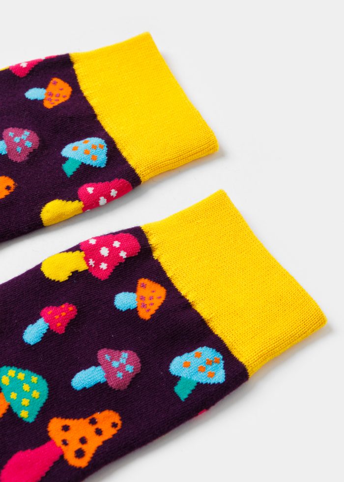 Unisex Socks w/ Mushrooms - Image 2