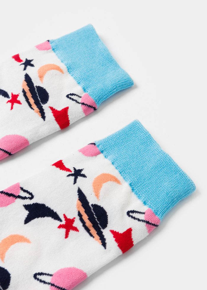 Unisex Socks w/ Spaceships - Image 2
