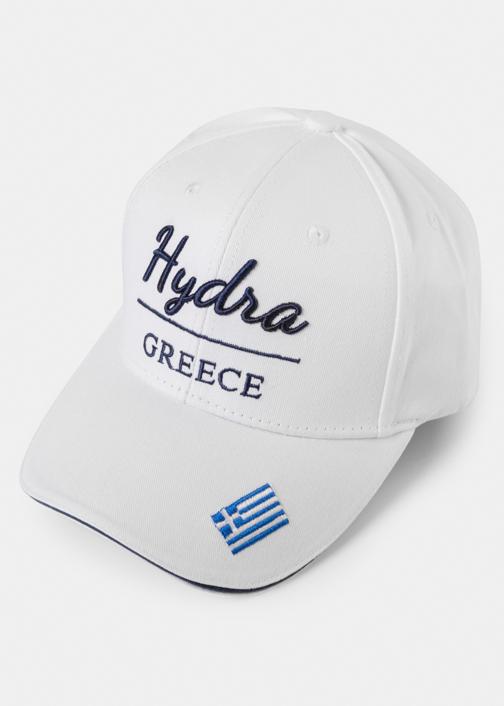 Hydra White w/ Greek Flag Hydra White w/ Greek Flag - Image 1