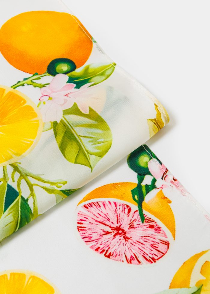 Citrus Satin Scarf - Image 3