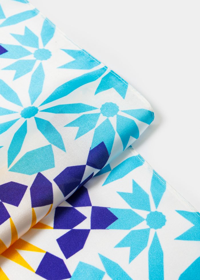 Sunflowers Satin Scarf - Image 3