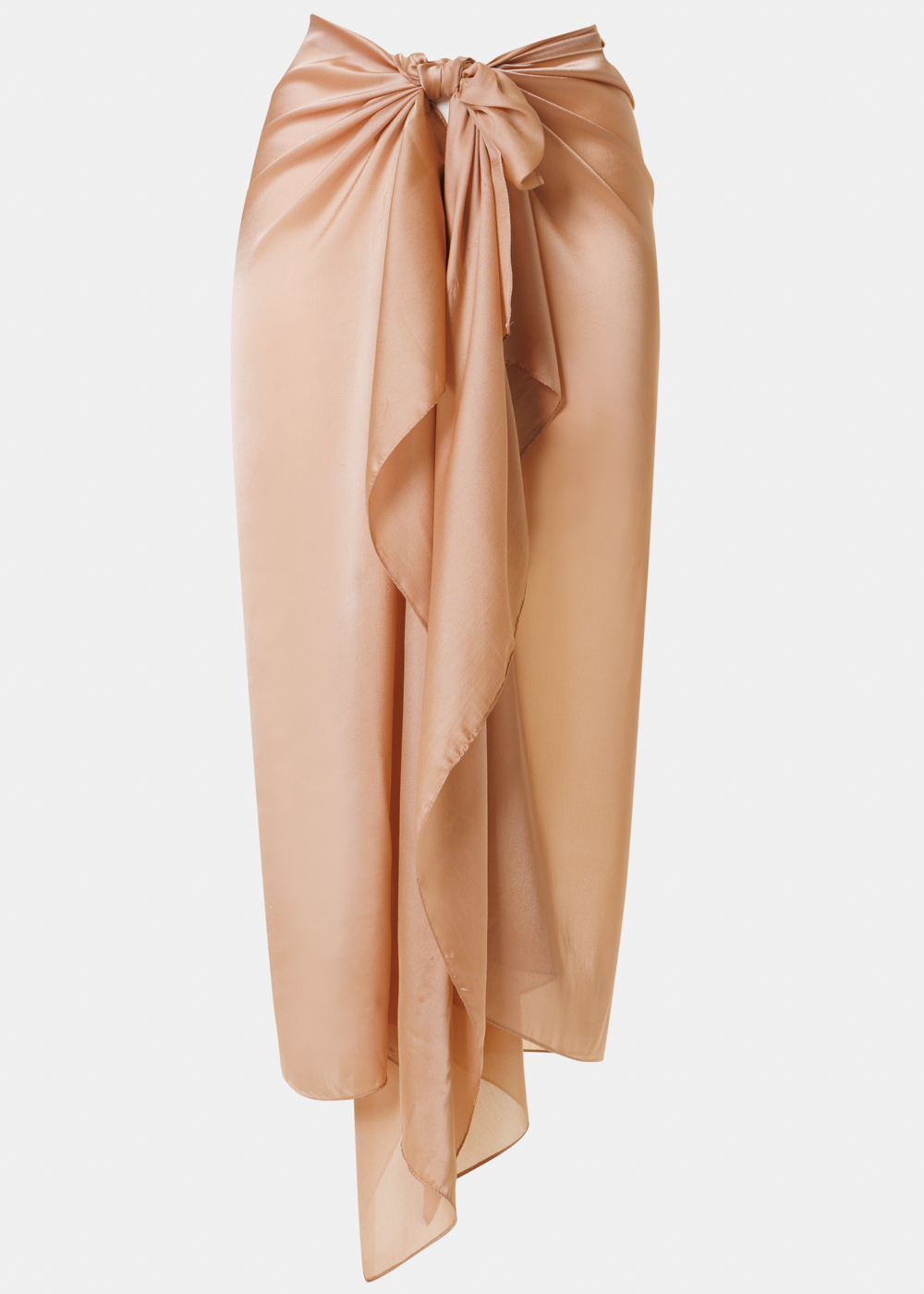 Beige See - Through Pareo Beige See - Through Pareo - Image 1