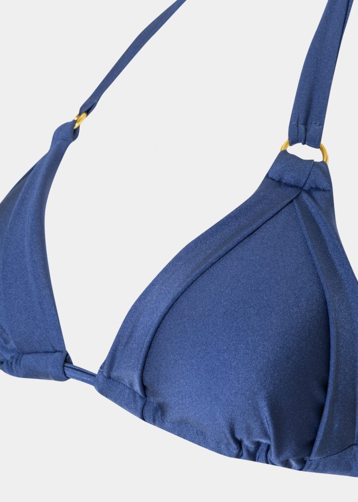 Capri Bikini Top - Navy Blue Dacron - Image 3