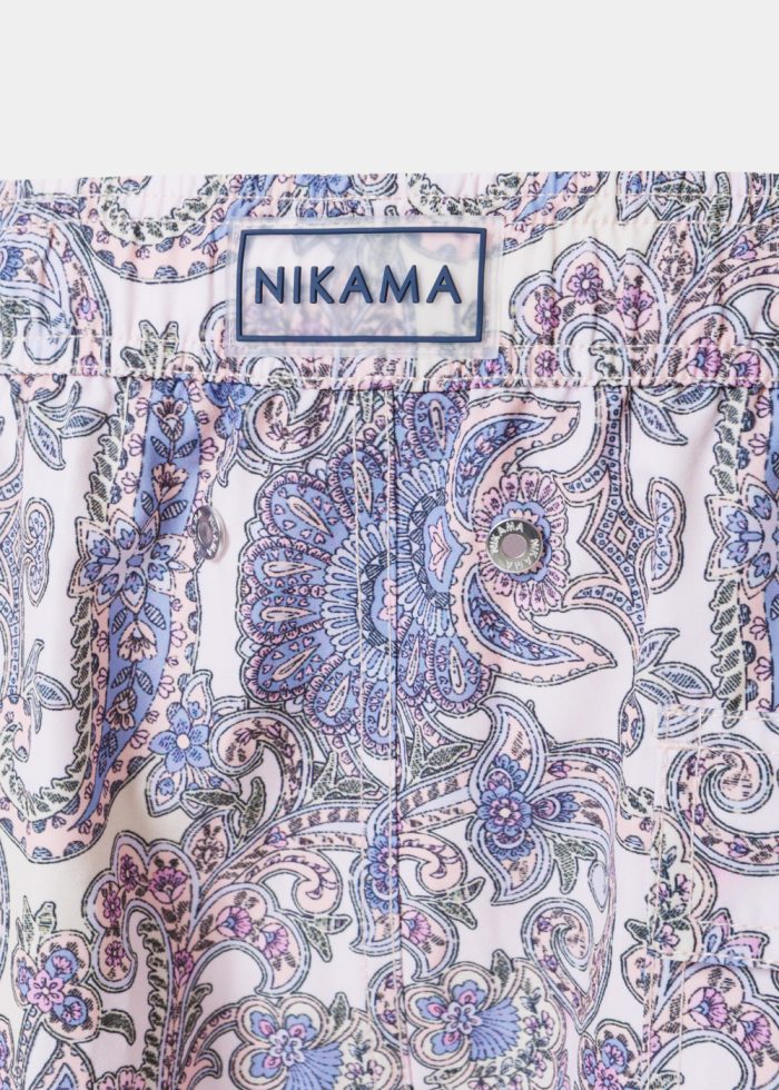 Pink Paisley Classic Men Swimwear - Image 3