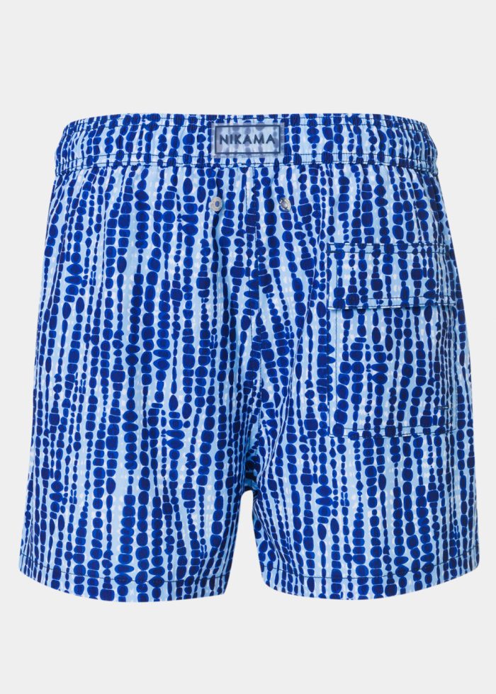 Dotted Stripes Classic Men Swimwear - Image 2