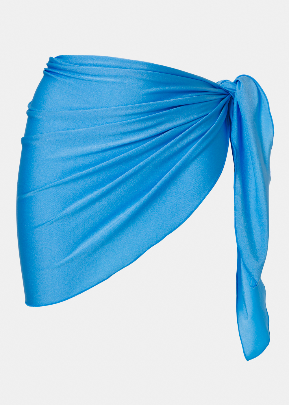 Blue Dacron Mini Pareo Blue Dacron Mini Pareo - Image 1