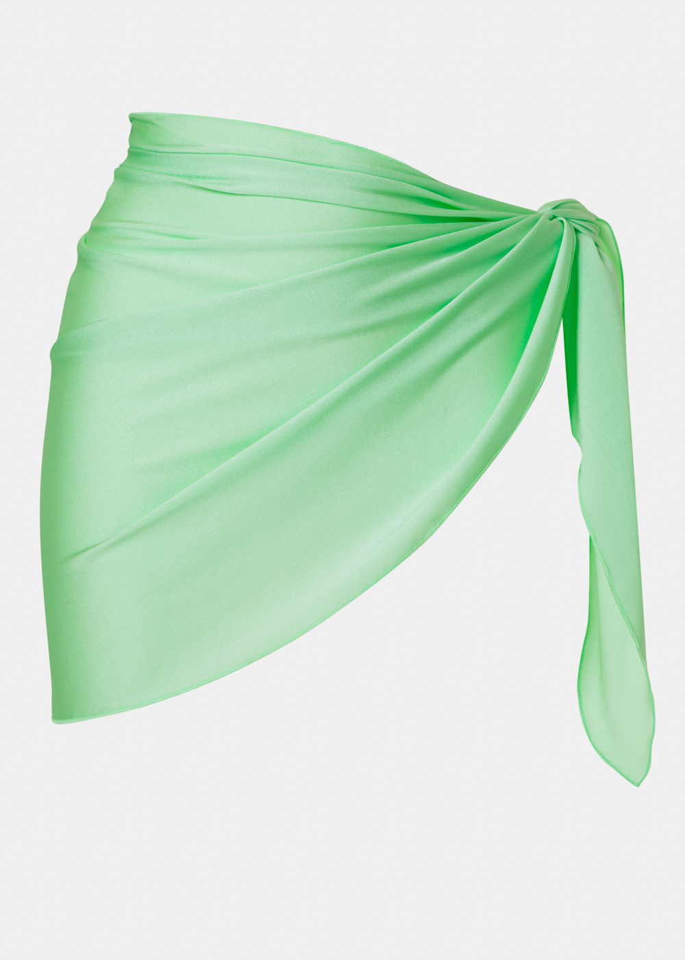 Green Dacron Mini Pareo Green Dacron Mini Pareo - Image 1