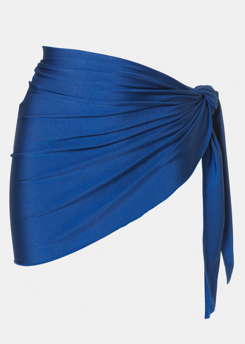 Navy Blue Dacron Mini Pareo Navy Blue Dacron Mini Pareo - Image 1