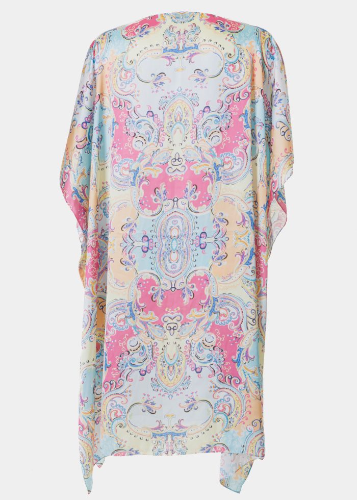 Butterfly Satin Dress w/ Baroque Pattern - Image 2