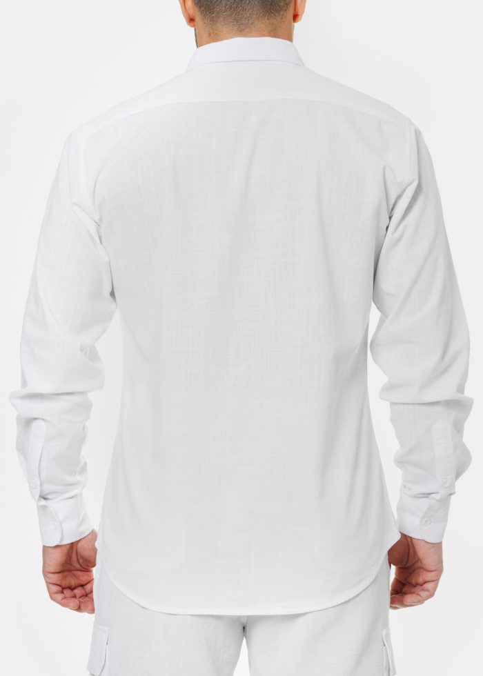 100% Cotton White Shirt - Image 2