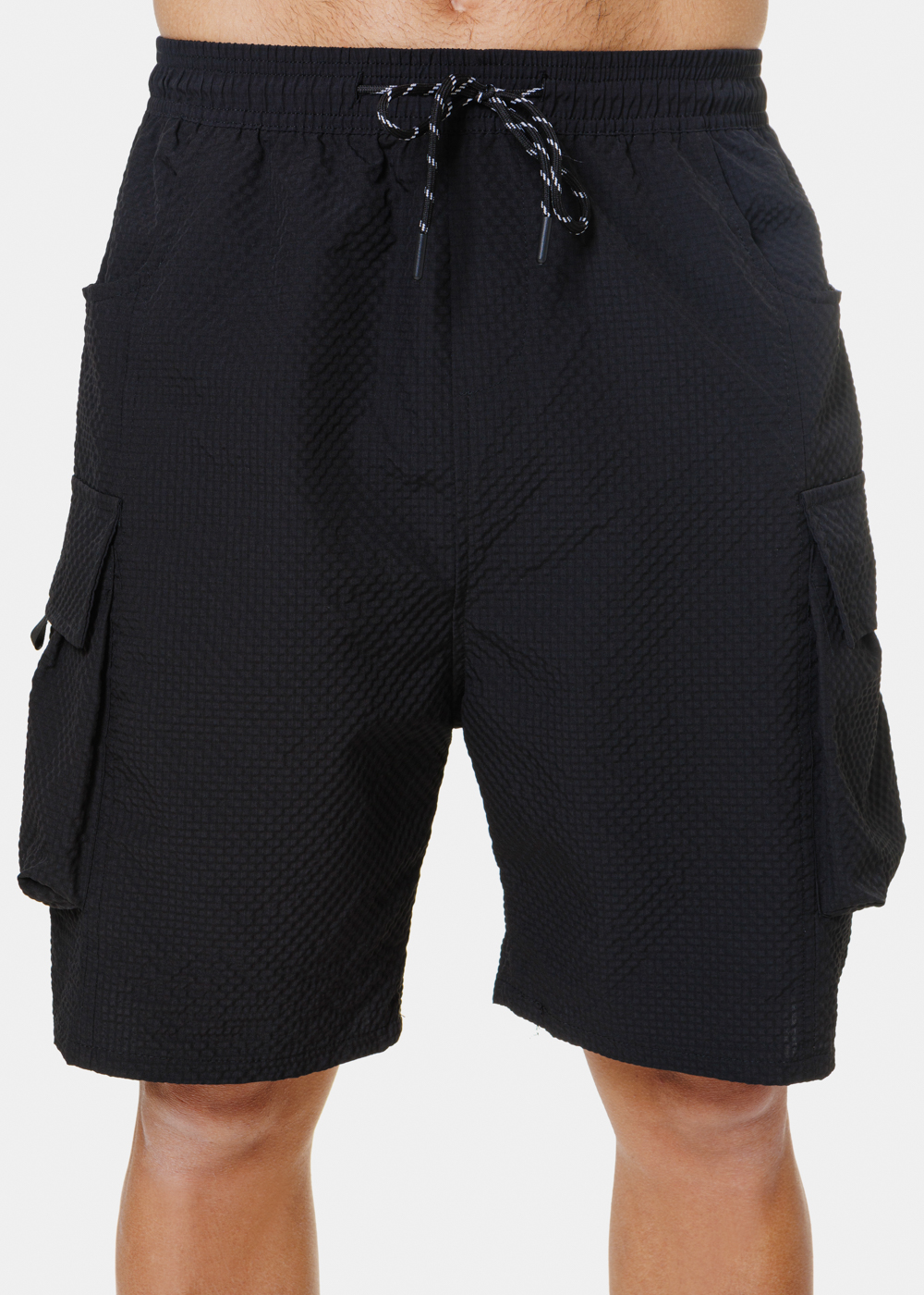 Black Coolwear Cargo Shorts Black Coolwear Cargo Shorts - Image 1