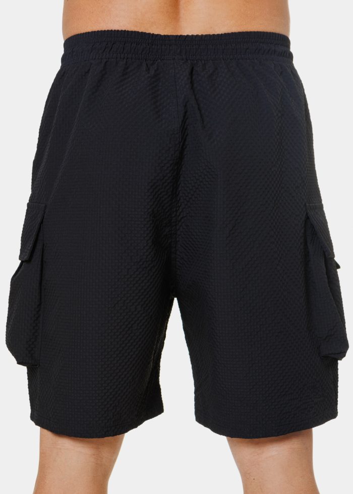 Black Coolwear Cargo Shorts - Image 2