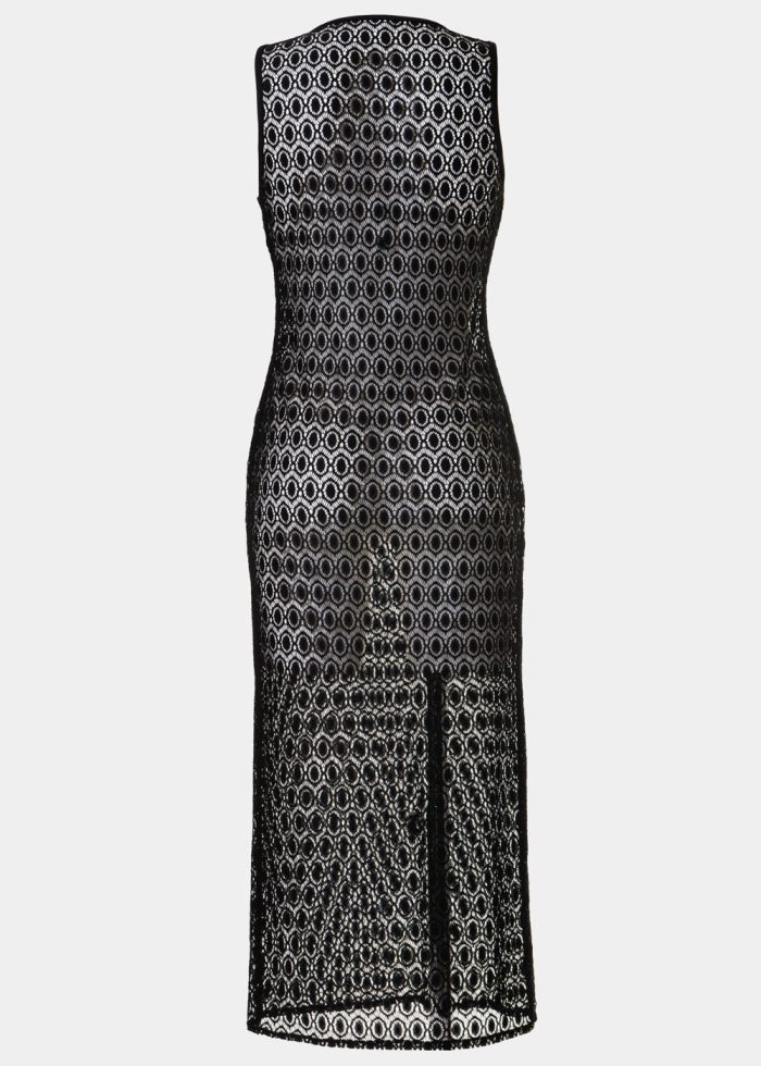 Black Soft Knitted Beachwear - Image 3