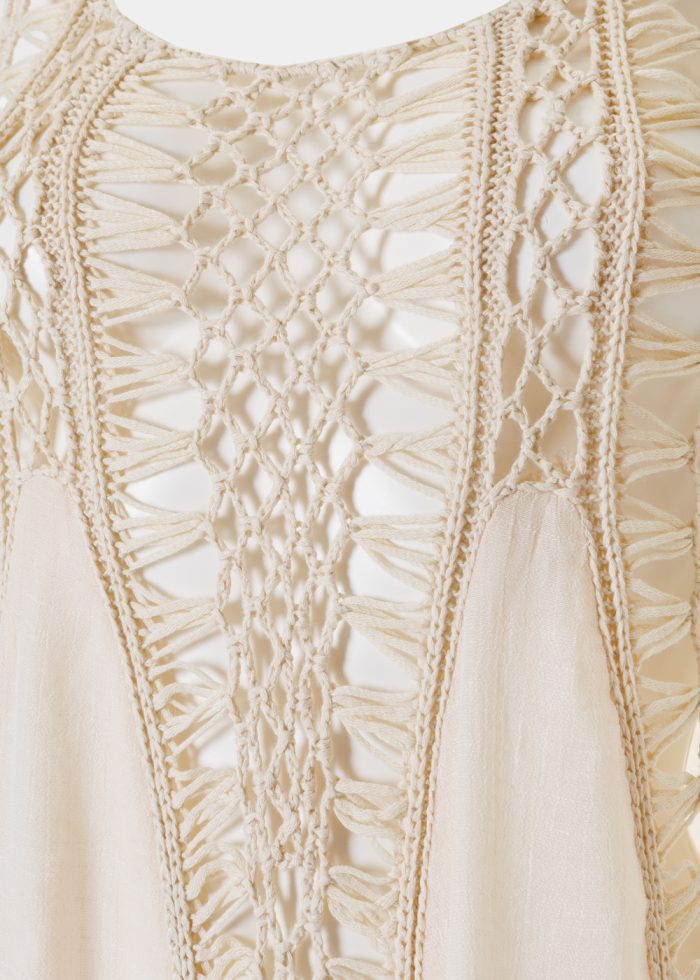 Boho Mini Knitted Beachwear - Image 4